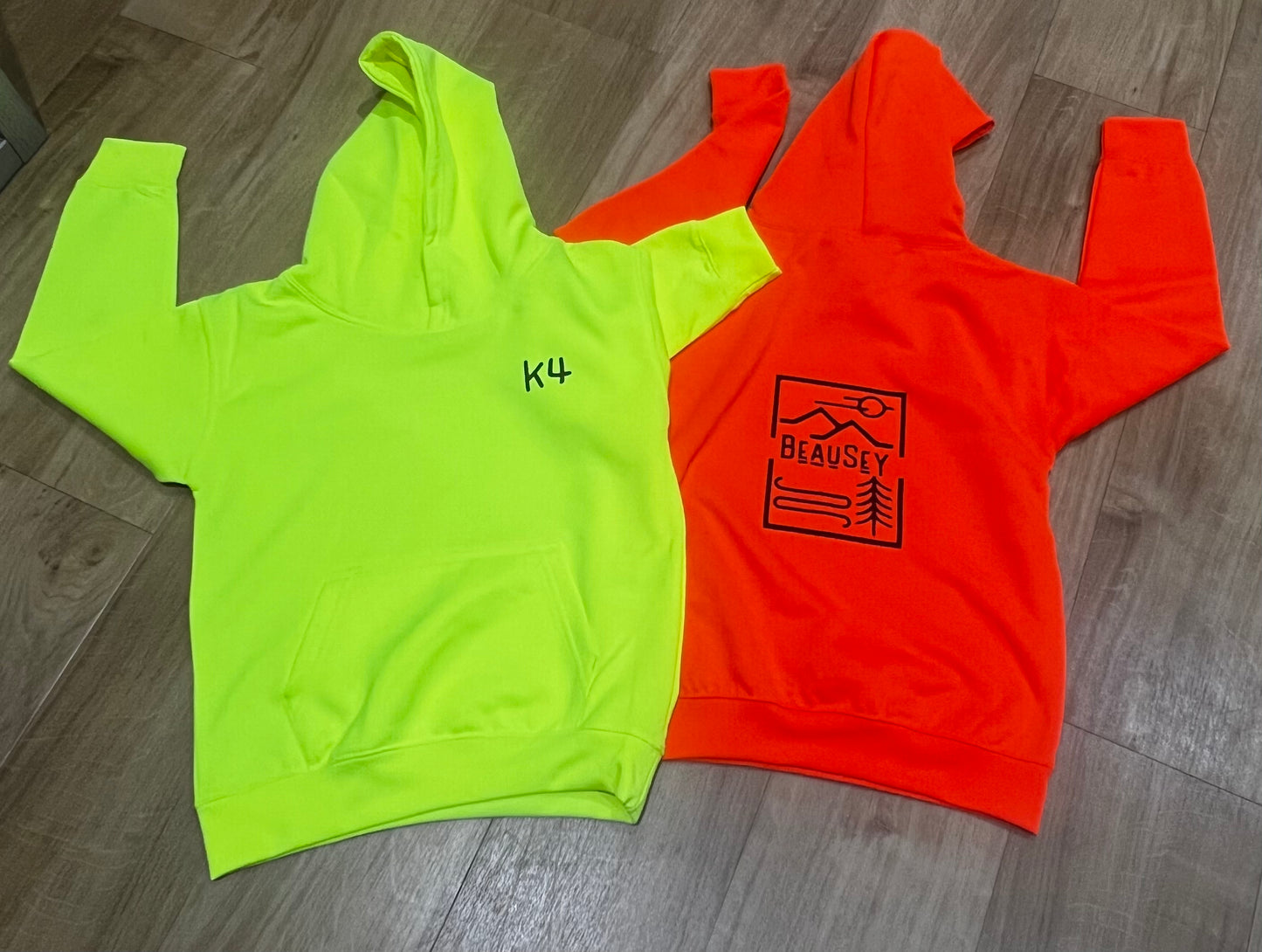 Neon Kids Hoodie - Beausey Design