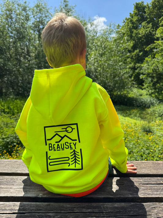 Neon Kids Hoodie - Beausey Design